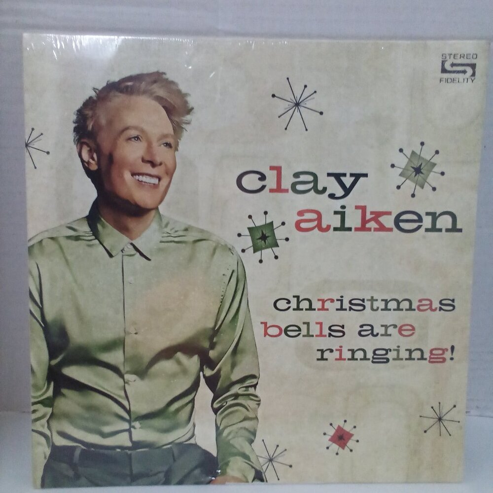 Clay Aiken Christmas Bells Are Ringing Vinyl Album Record Holiday Music